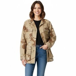 Aritzia | TNA | Molina Camo Utility Jacket Size XS Oversized